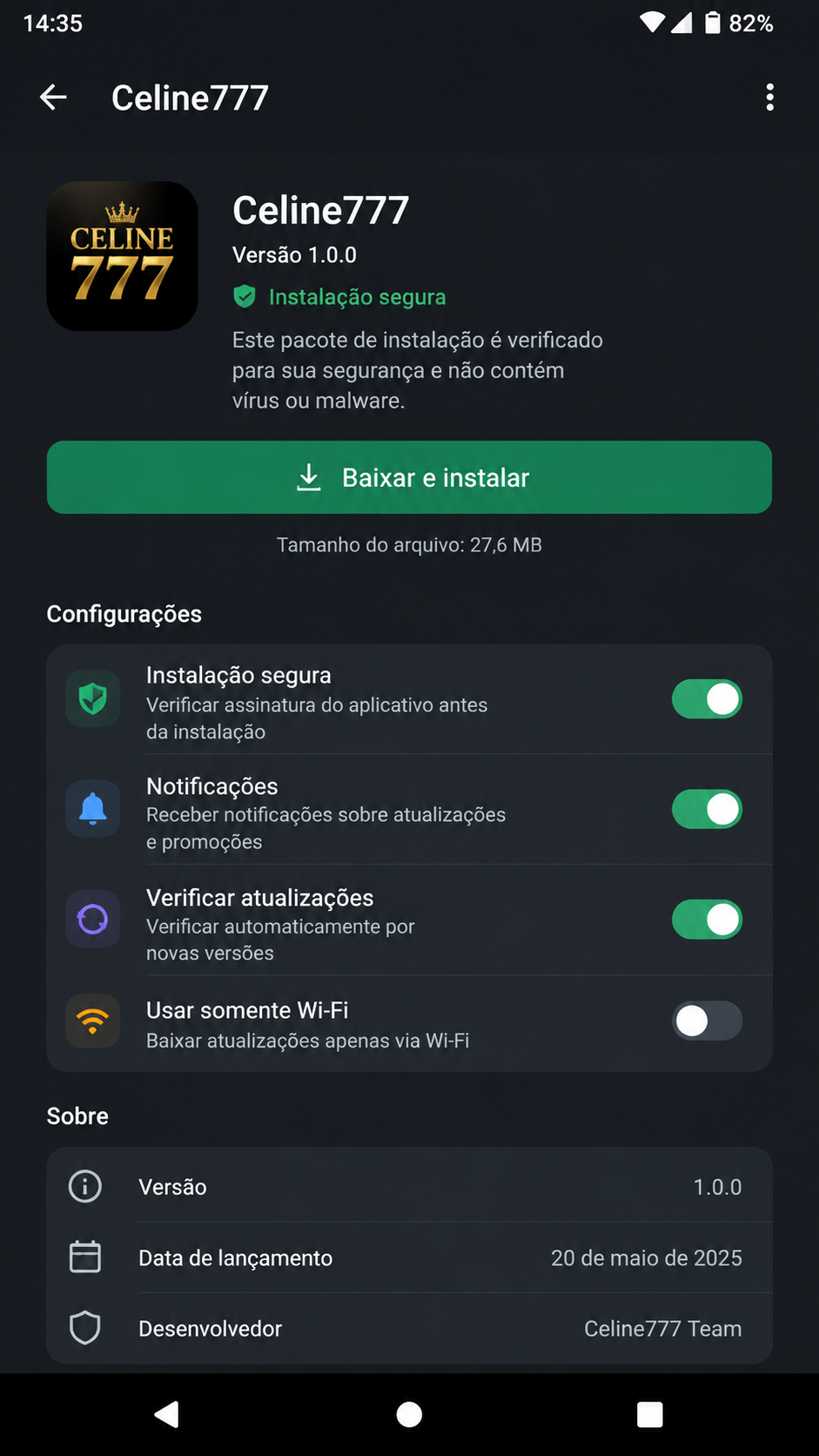Celine777 screenshot