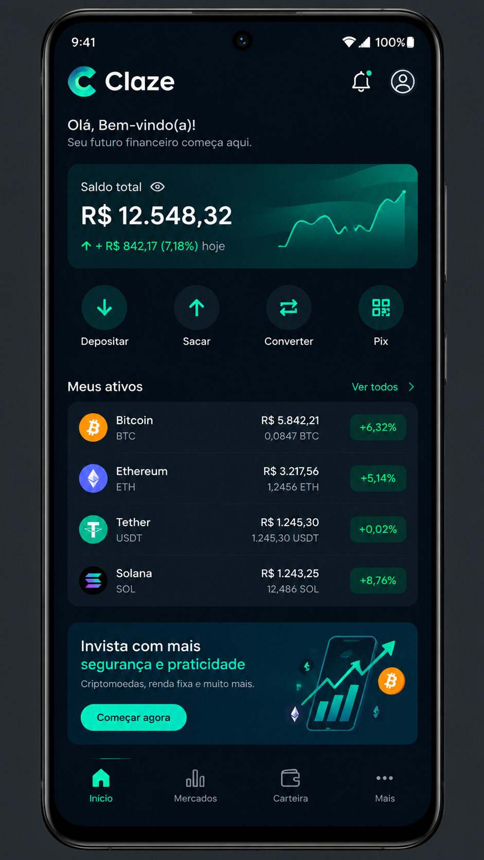 Claze screenshot