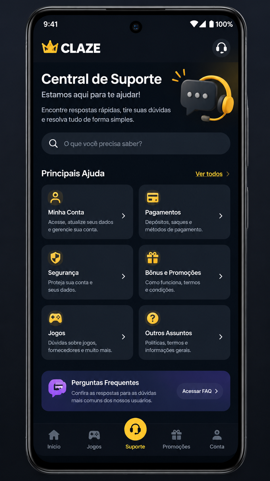 Claze screenshot
