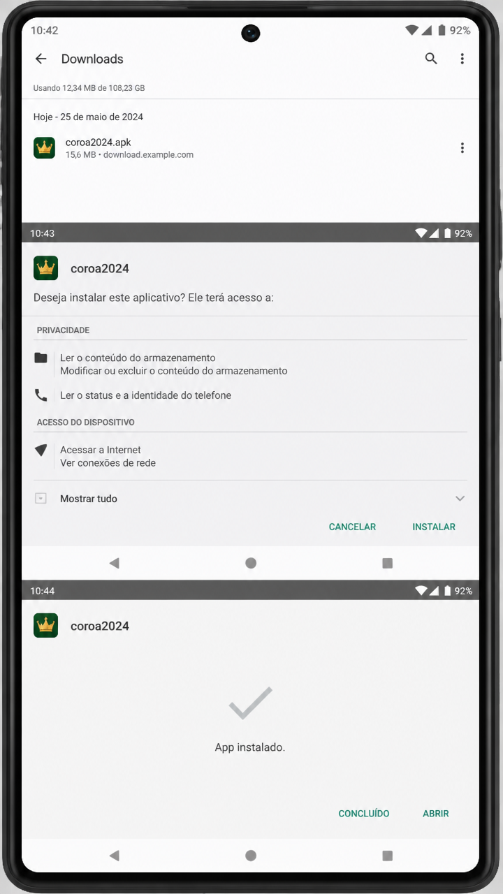 coroa2024 screenshot