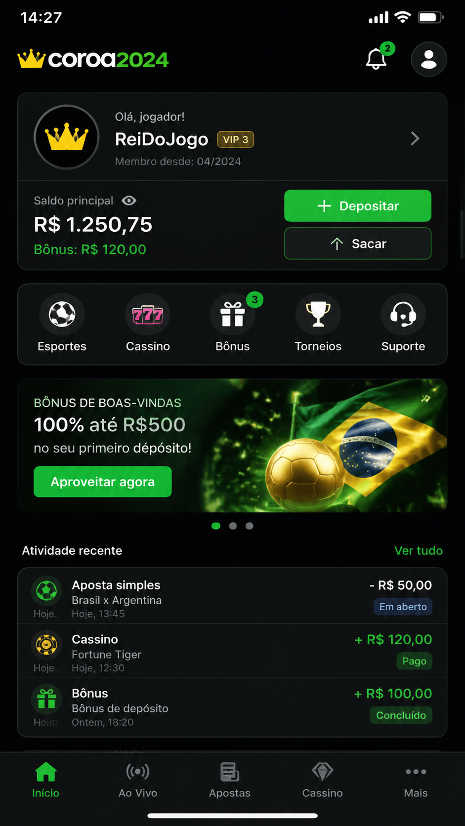 coroa2024 screenshot