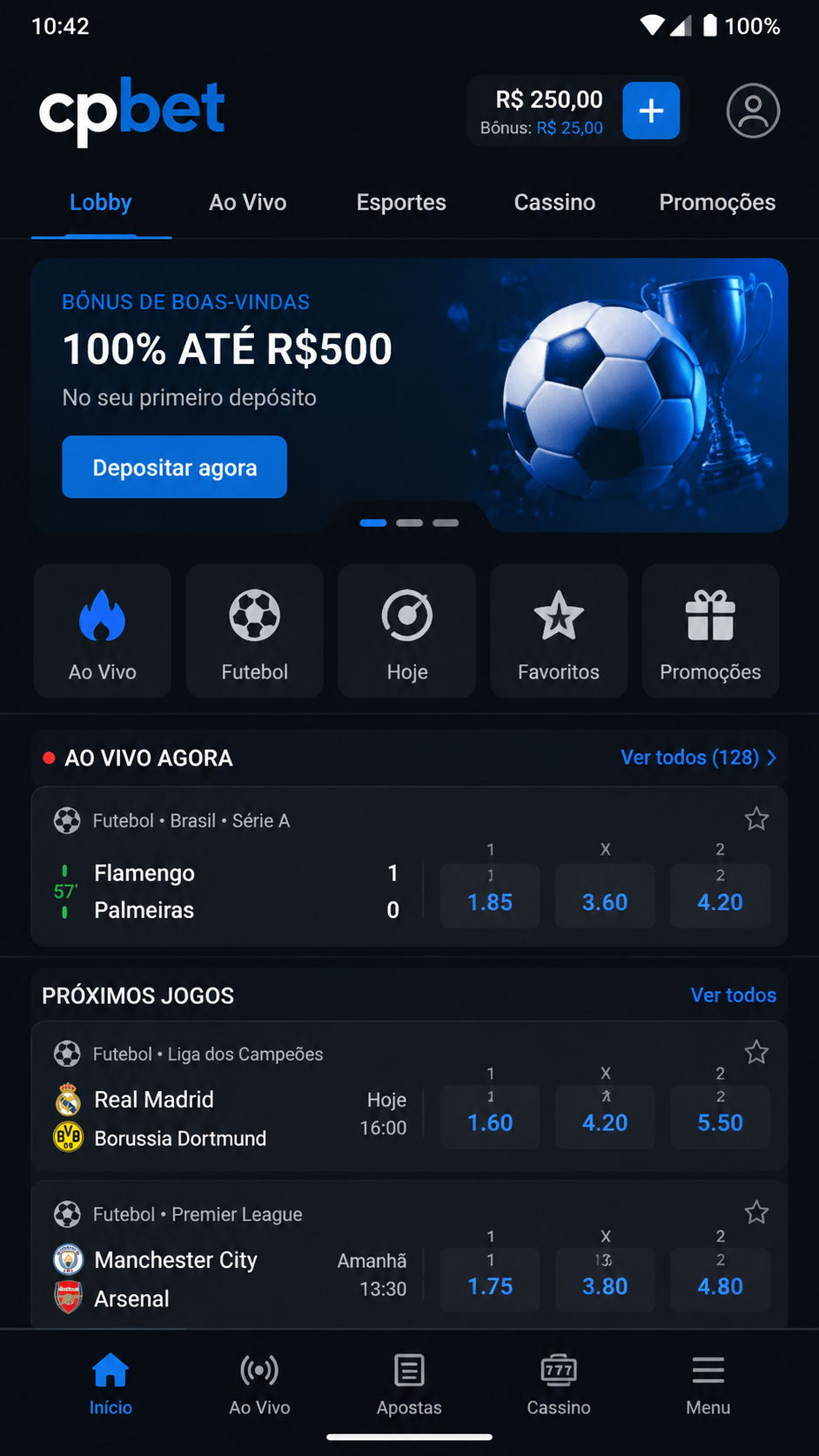 cpbet screenshot