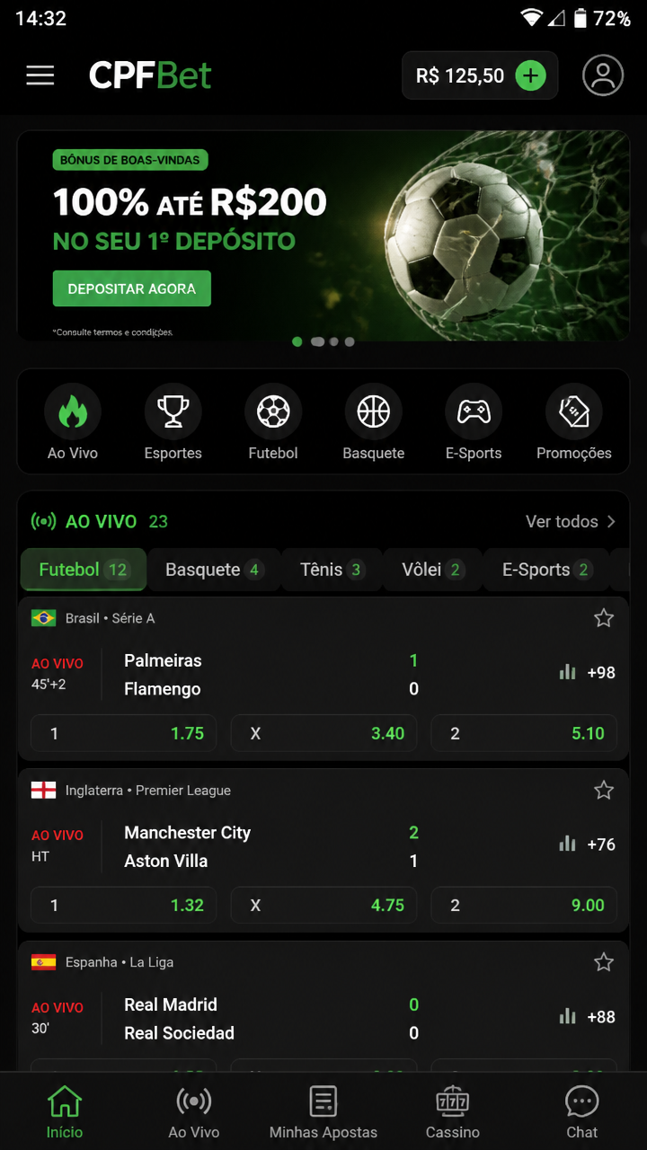 CPFBet screenshot