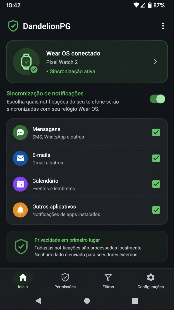 DandelionPG screenshot