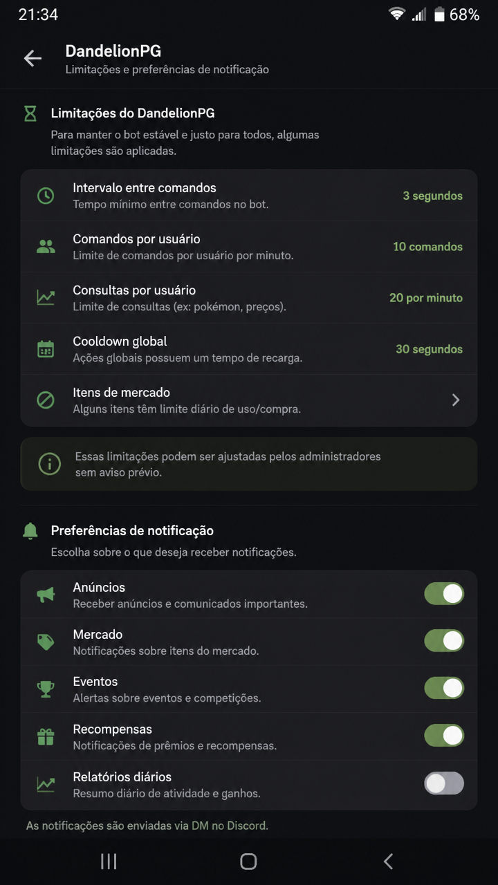 DandelionPG screenshot