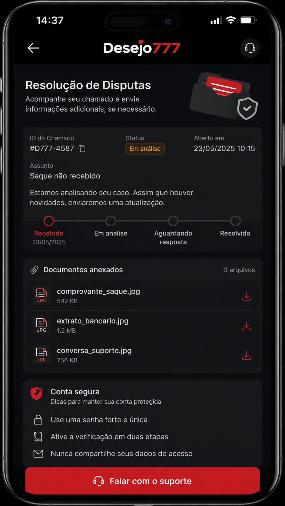 Desejo777 screenshot
