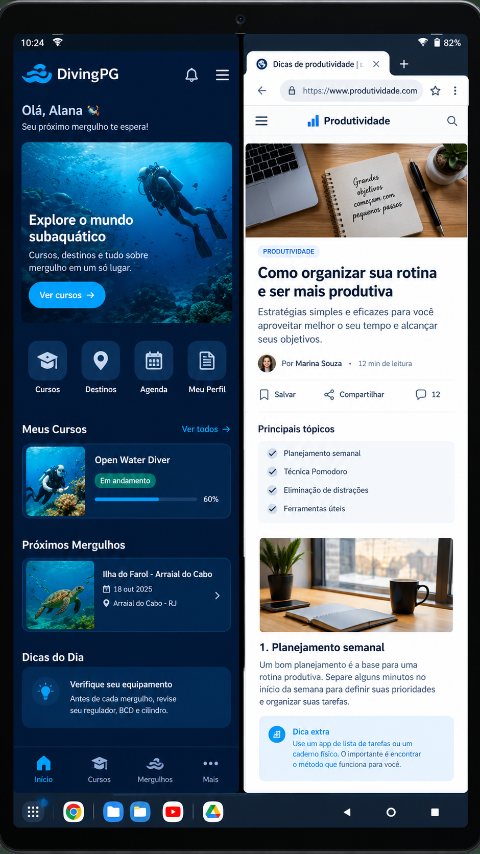 divingpg screenshot
