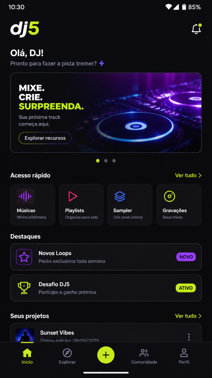 dj5 screenshot