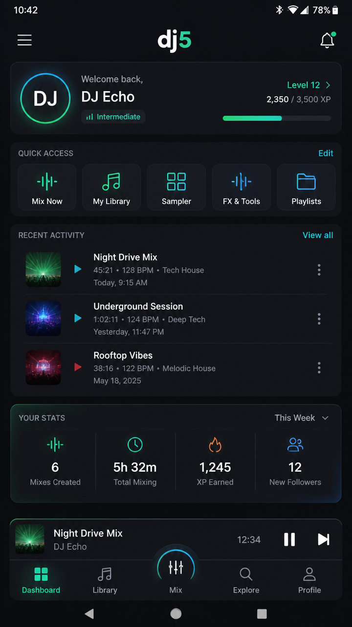 dj5 screenshot