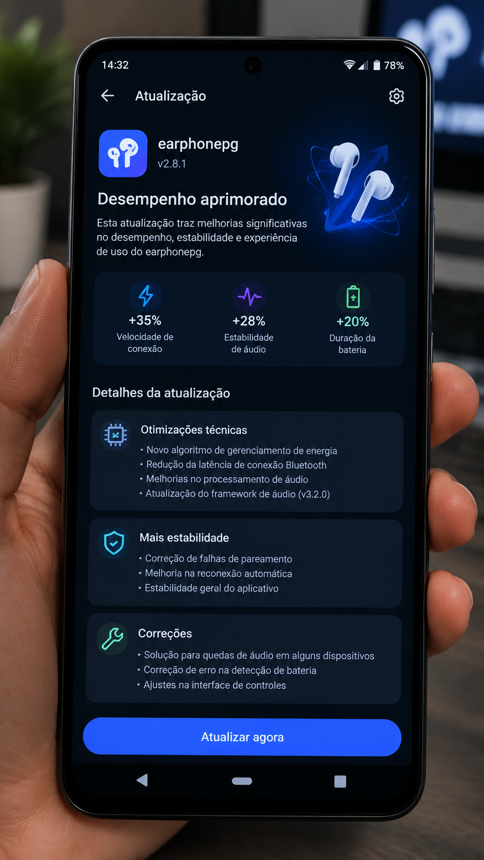 earphonepg screenshot