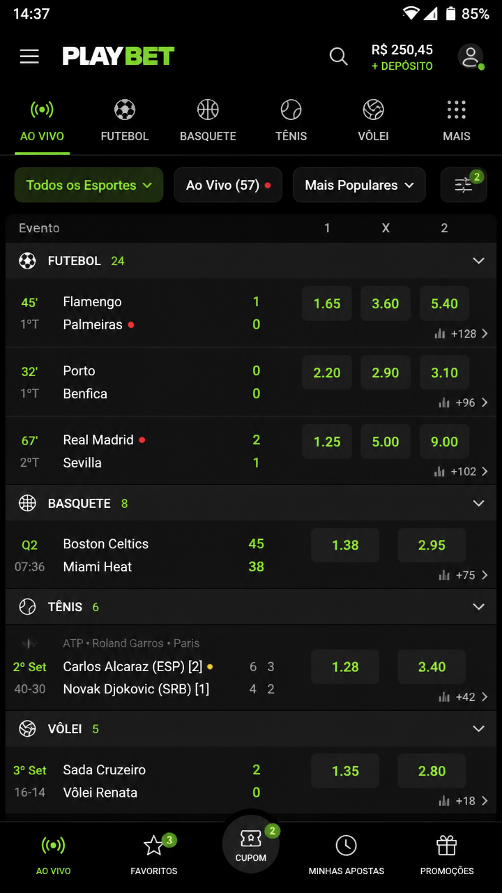 evobet screenshot