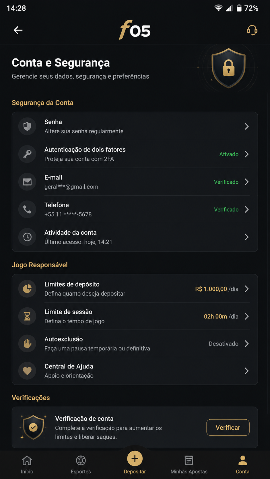f05 screenshot