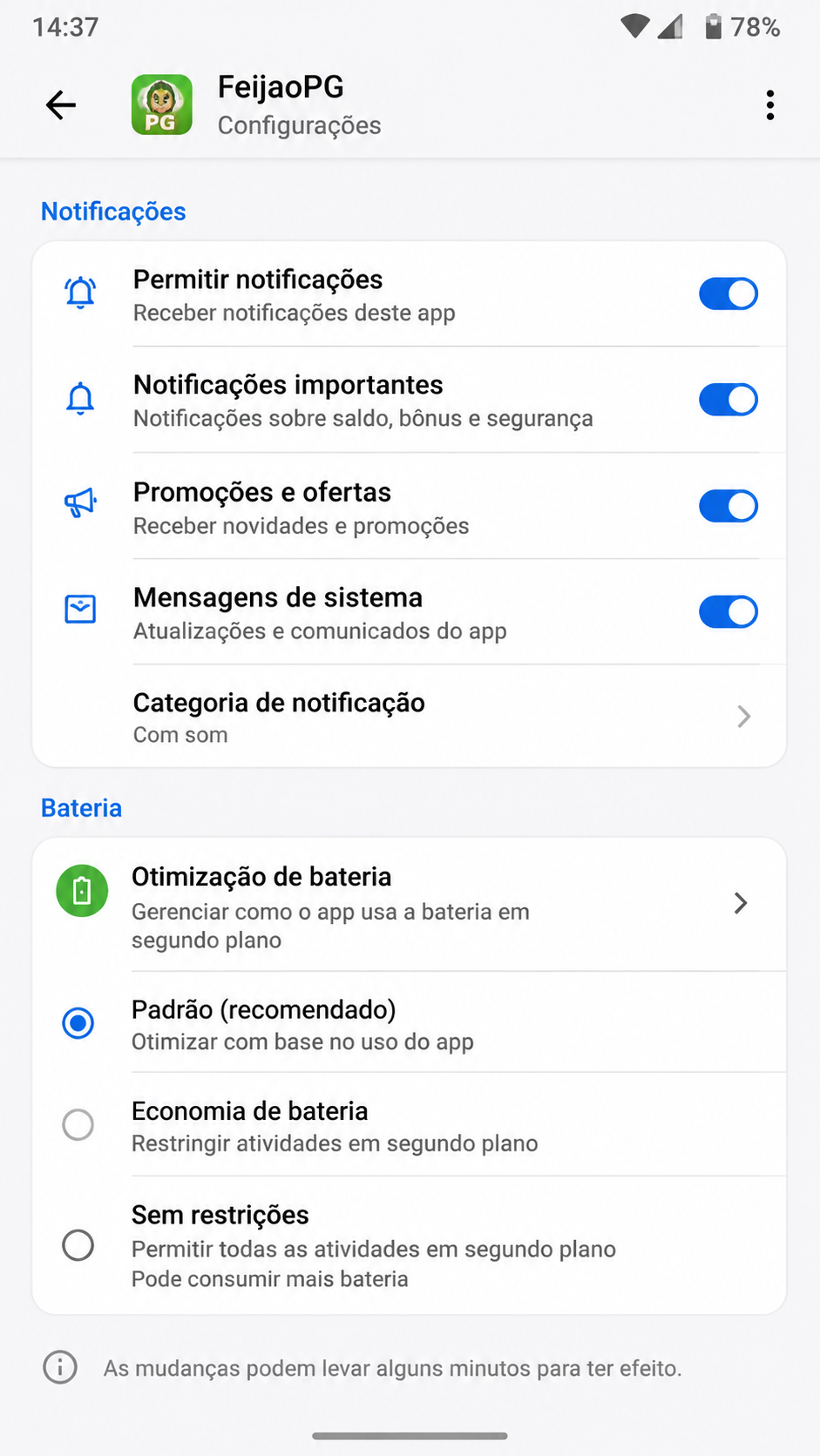FeijaoPG screenshot