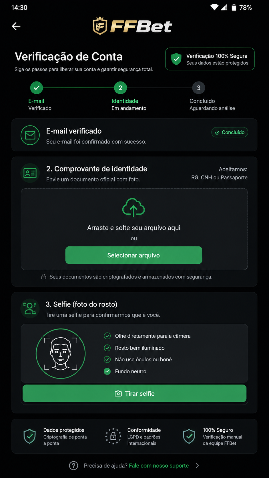 FFBet screenshot