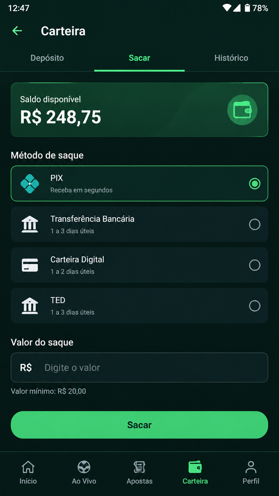 Gruposbet screenshot