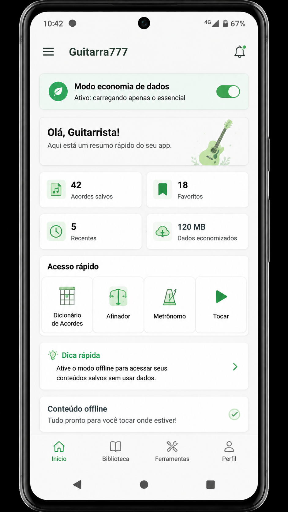 guitarra777 screenshot