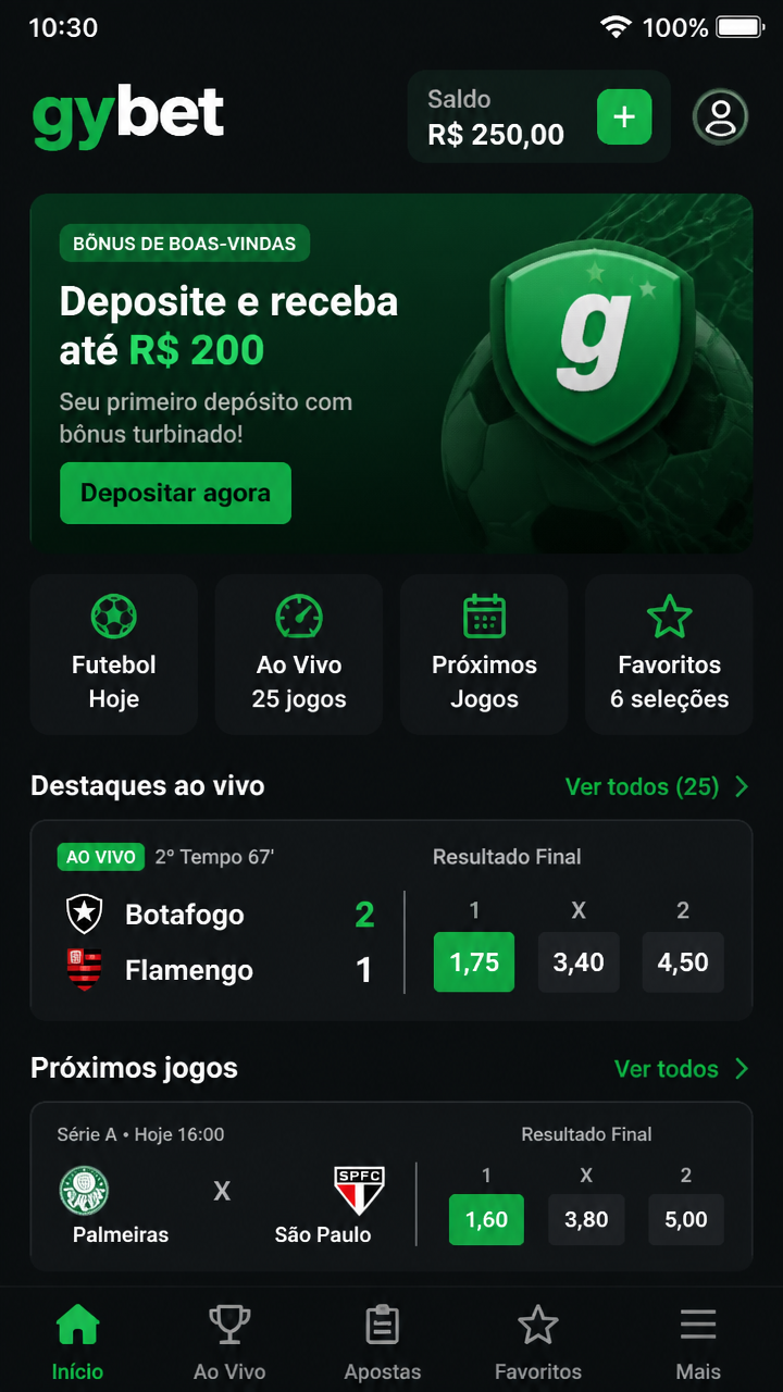 gybet screenshot