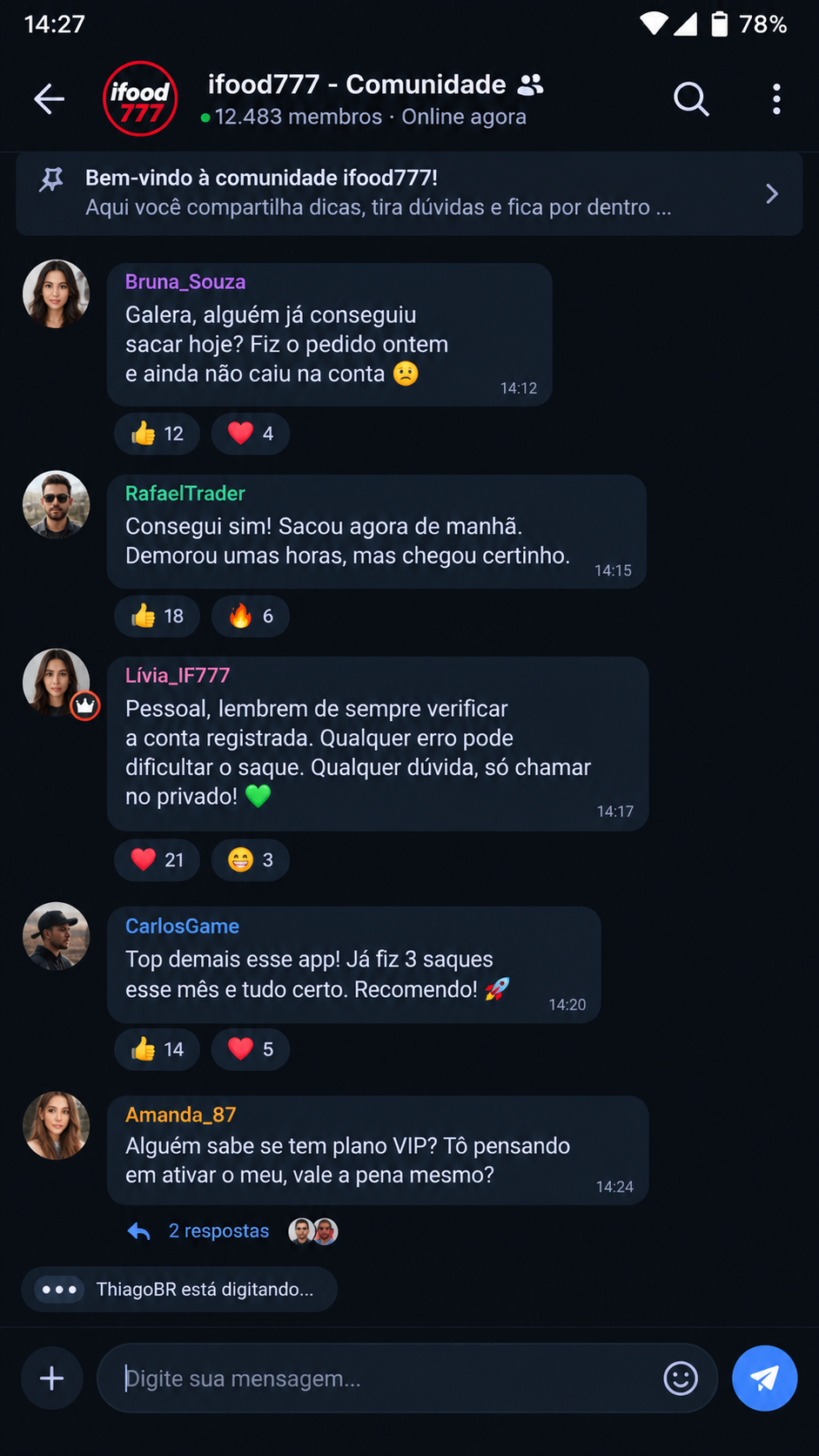 ifood777 screenshot