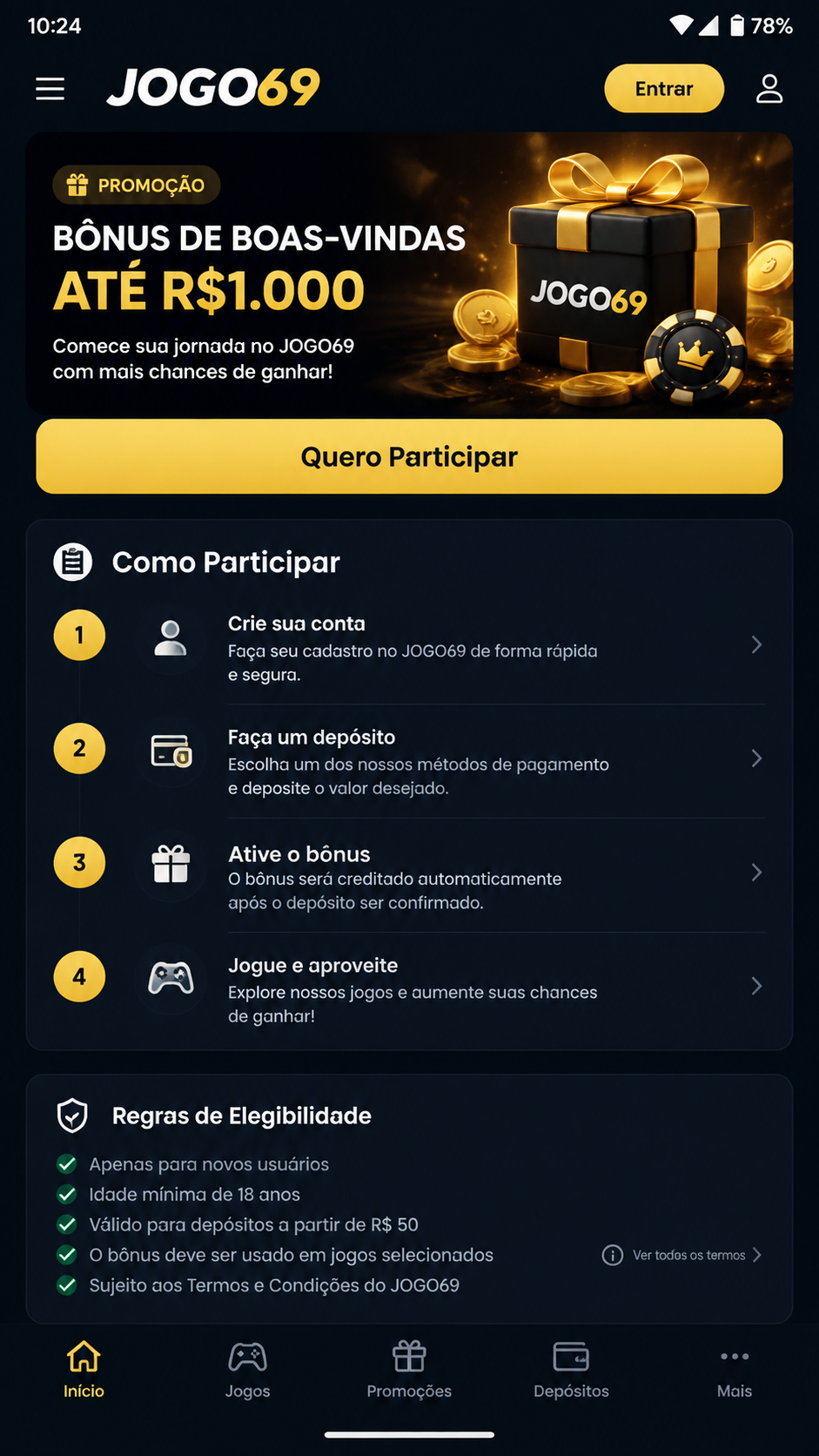 jogo69 screenshot