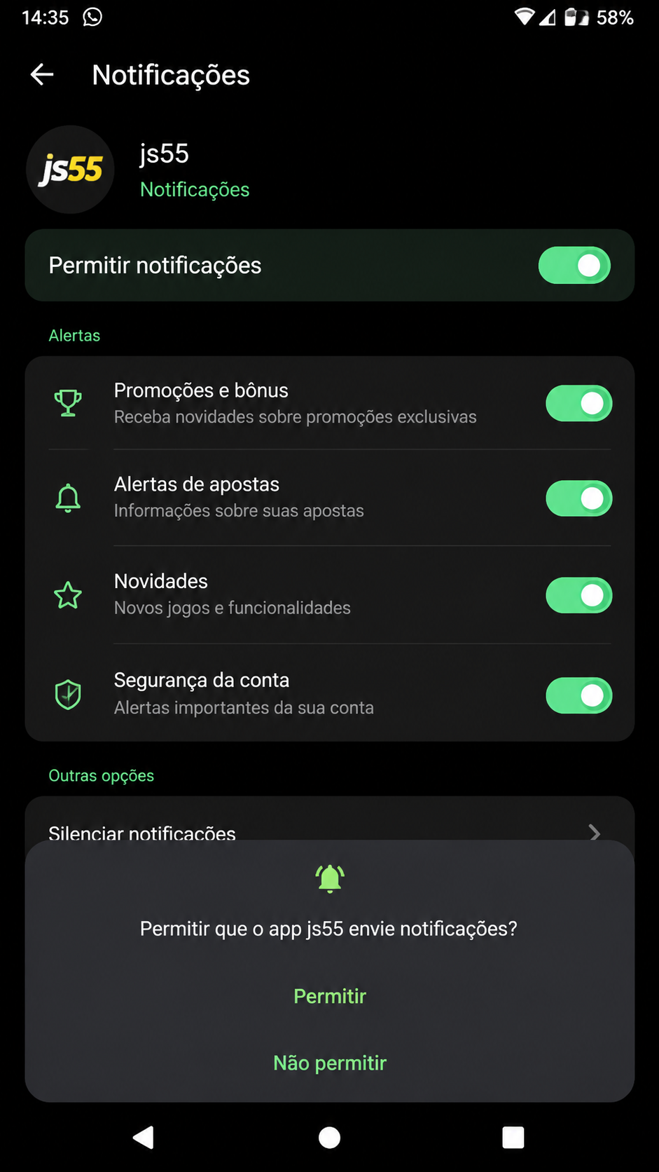js55 screenshot