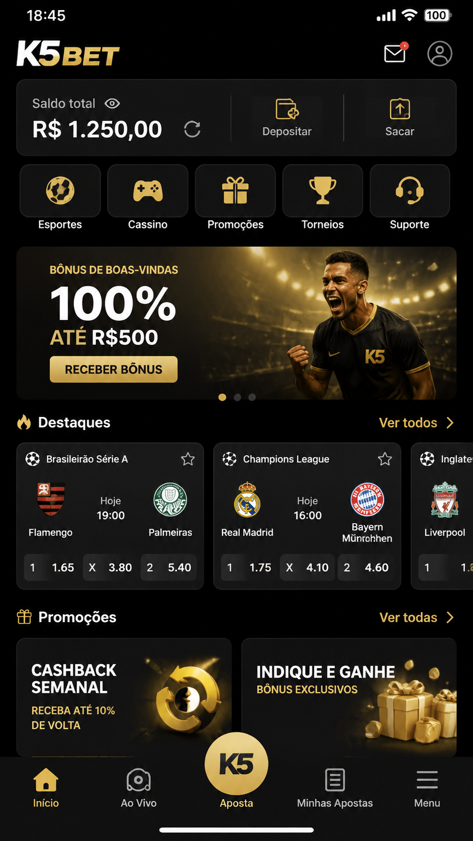 k5bet screenshot