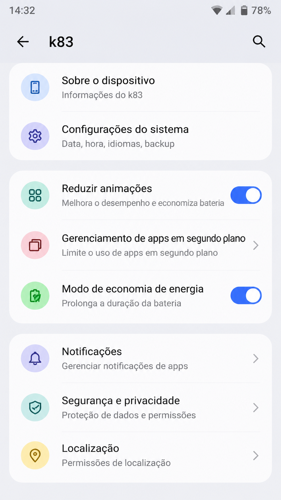 k83 screenshot