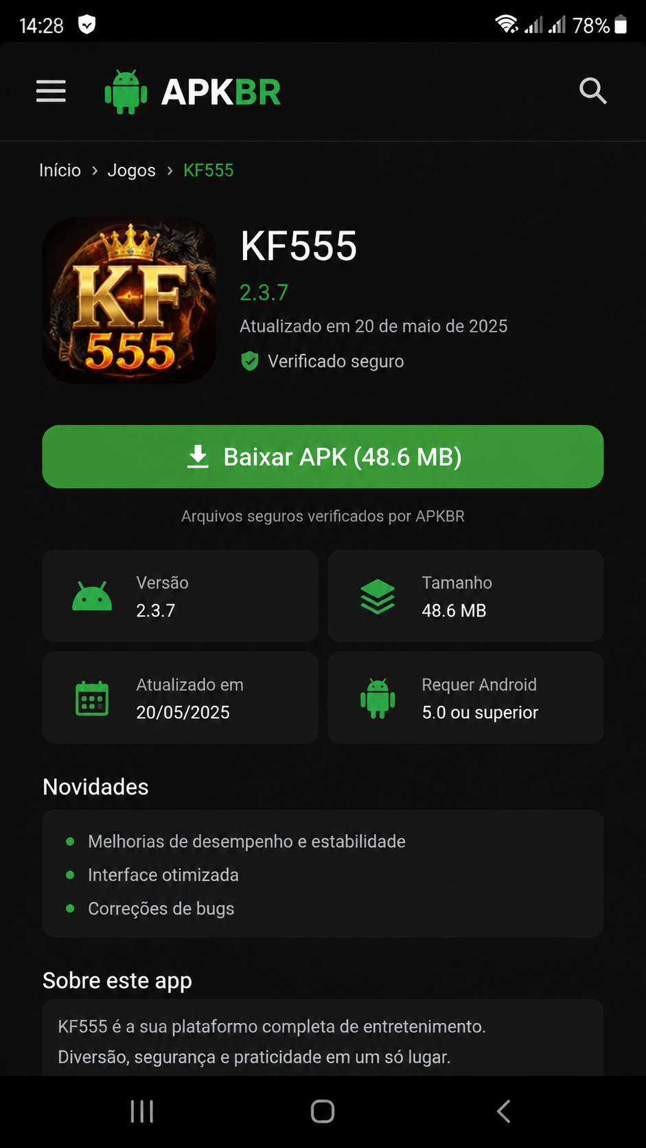 KF555 screenshot