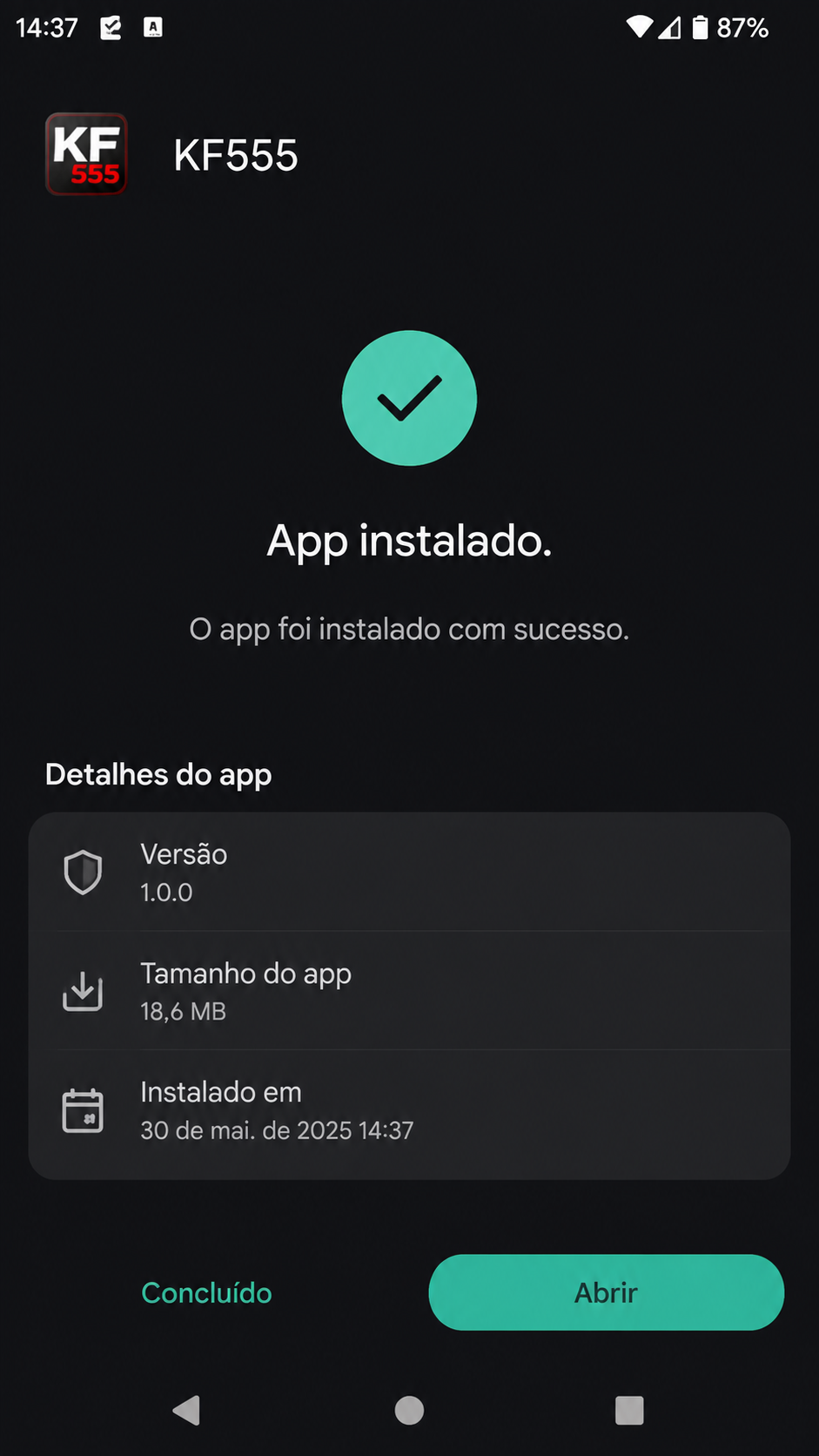 KF555 screenshot