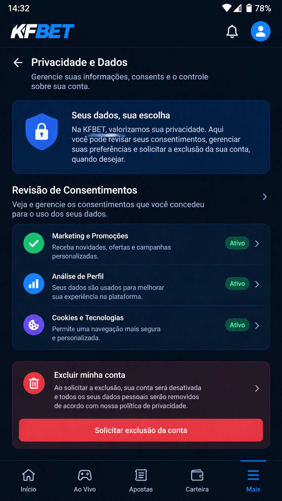 kfbet screenshot