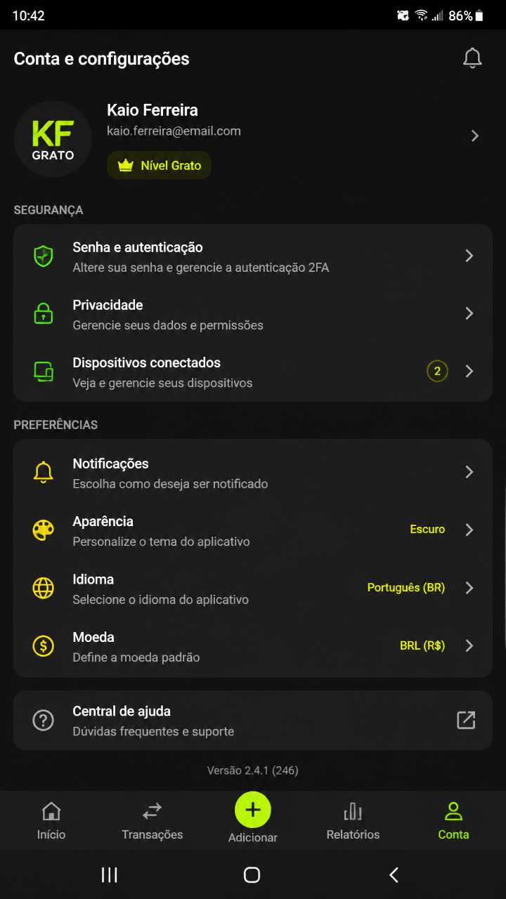 kfgrato screenshot