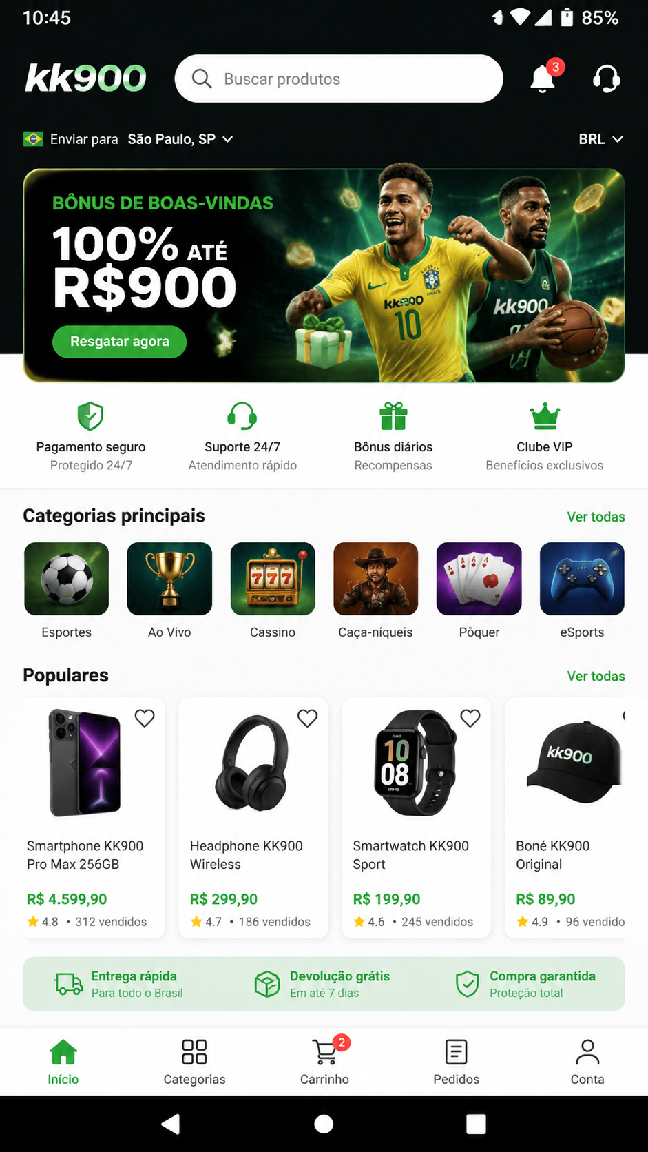 kk900 screenshot