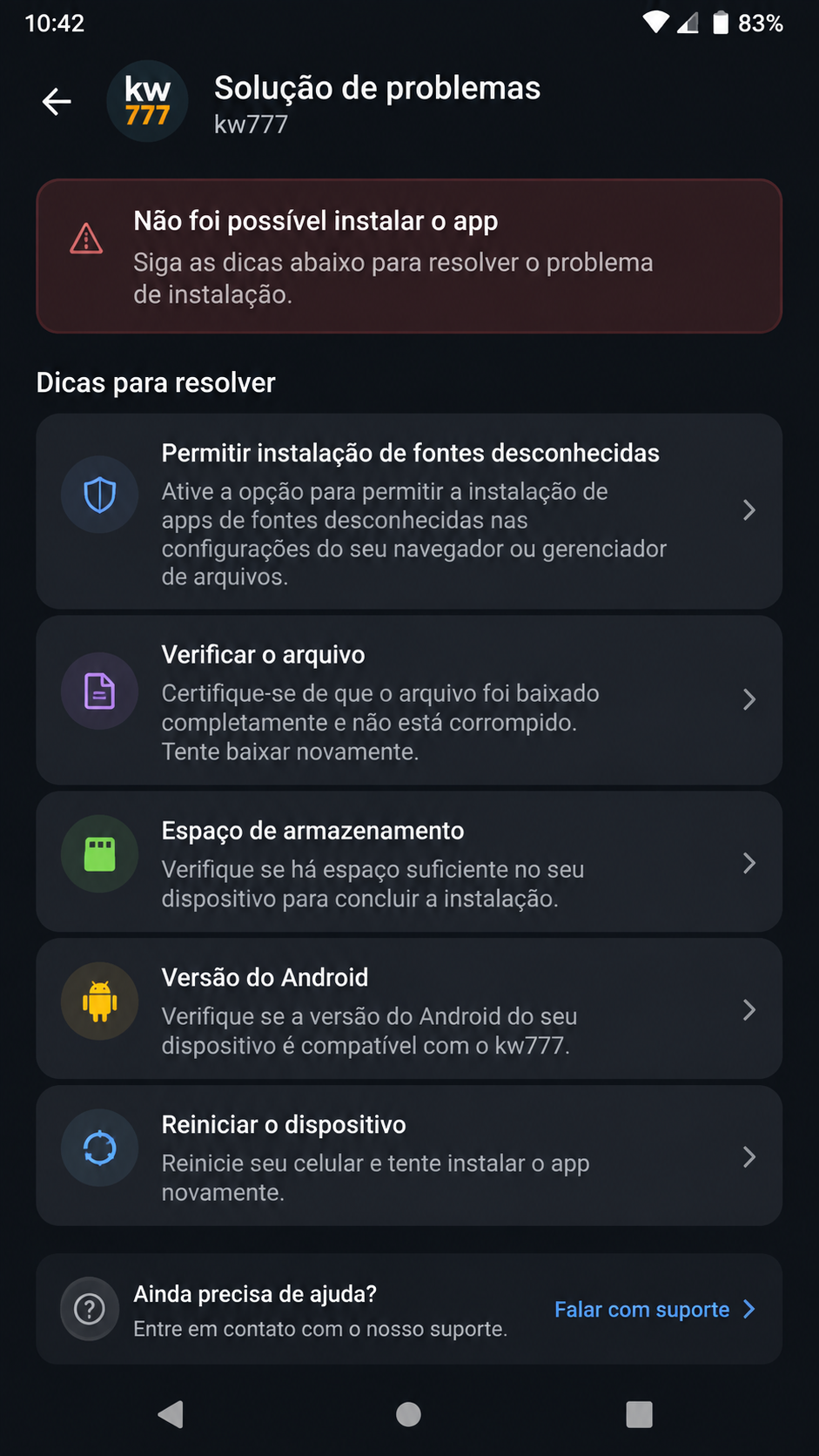 kw777 screenshot