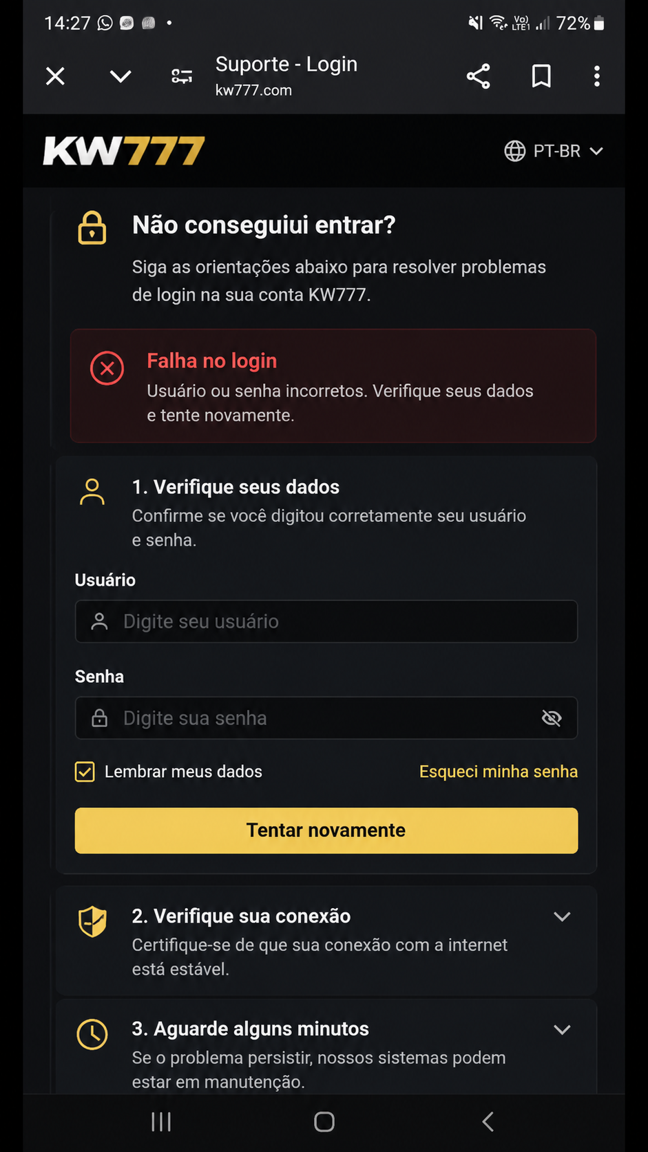 kw777 screenshot