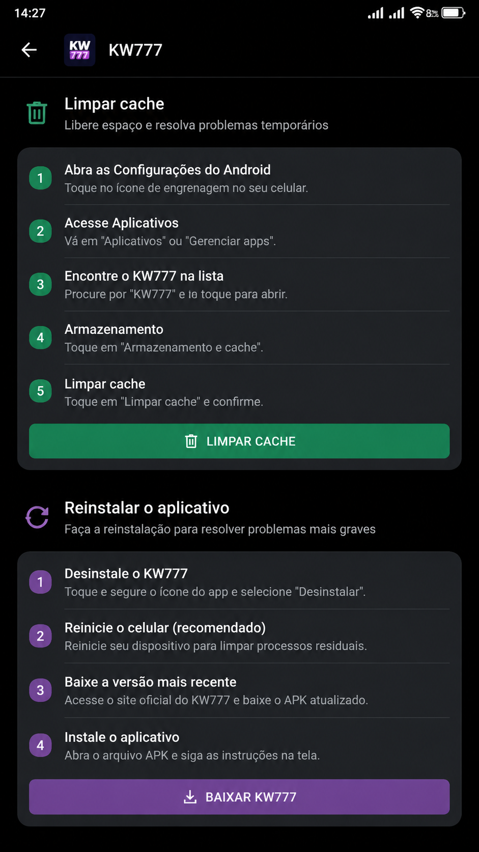 kw777 screenshot