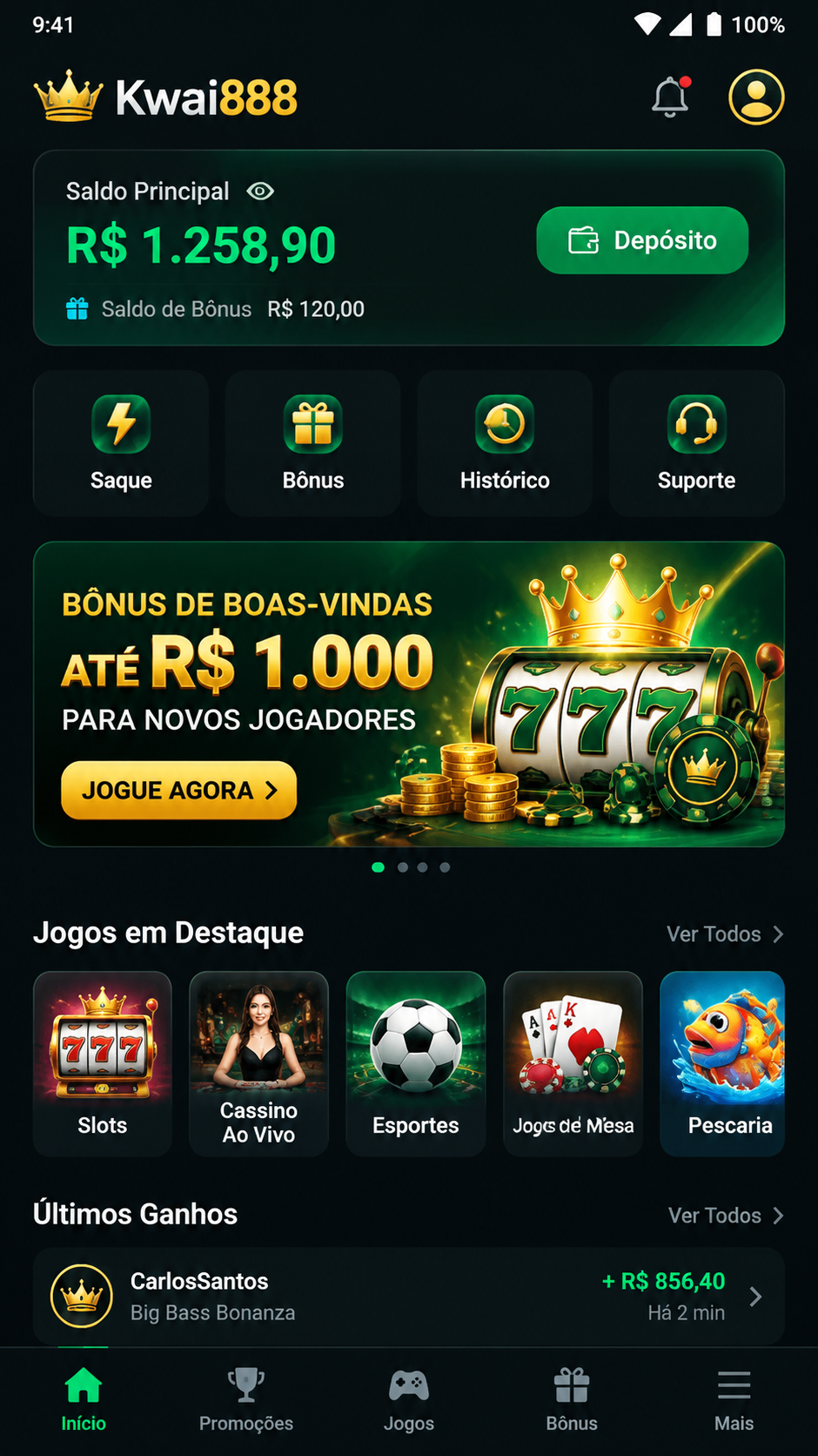 Kwai888 screenshot