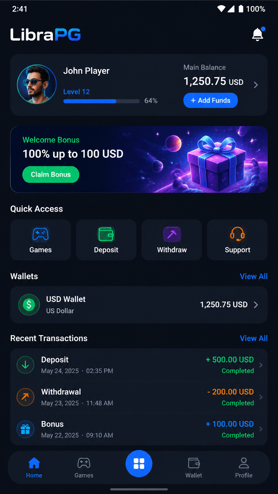 LibraPG screenshot
