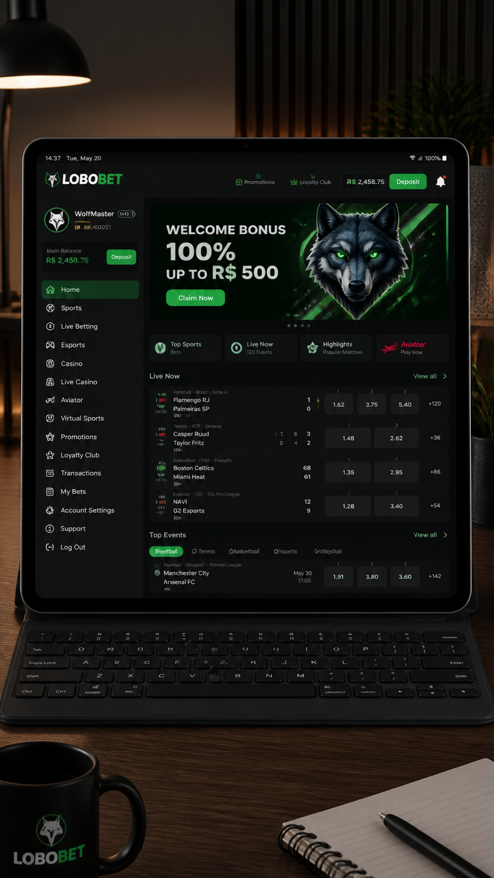 Lobobet screenshot