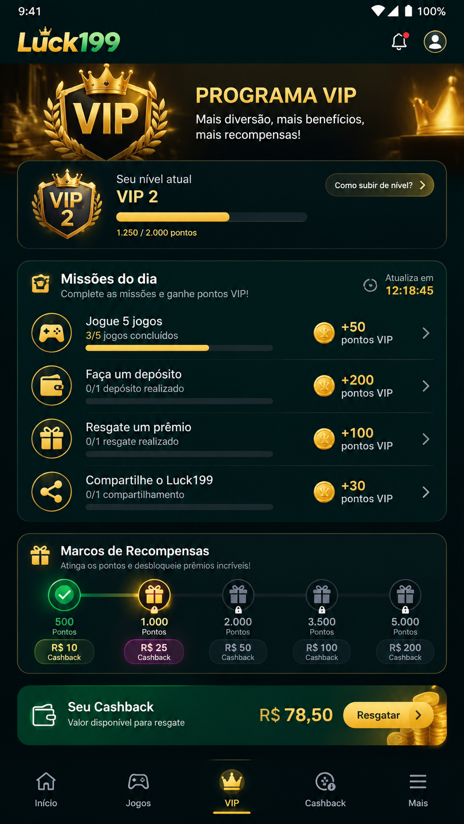 luck199 screenshot