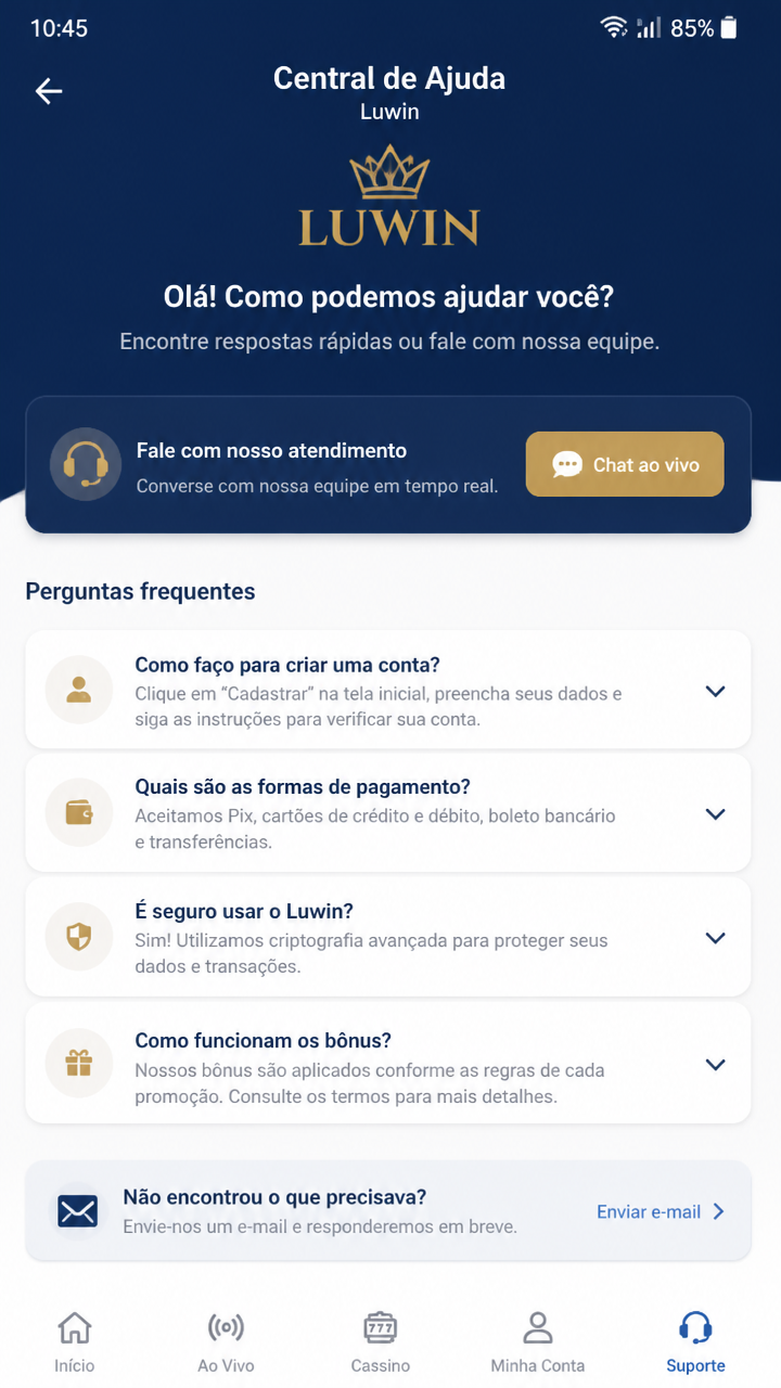 Luwin screenshot