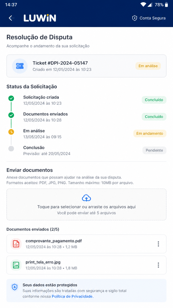 Luwin screenshot