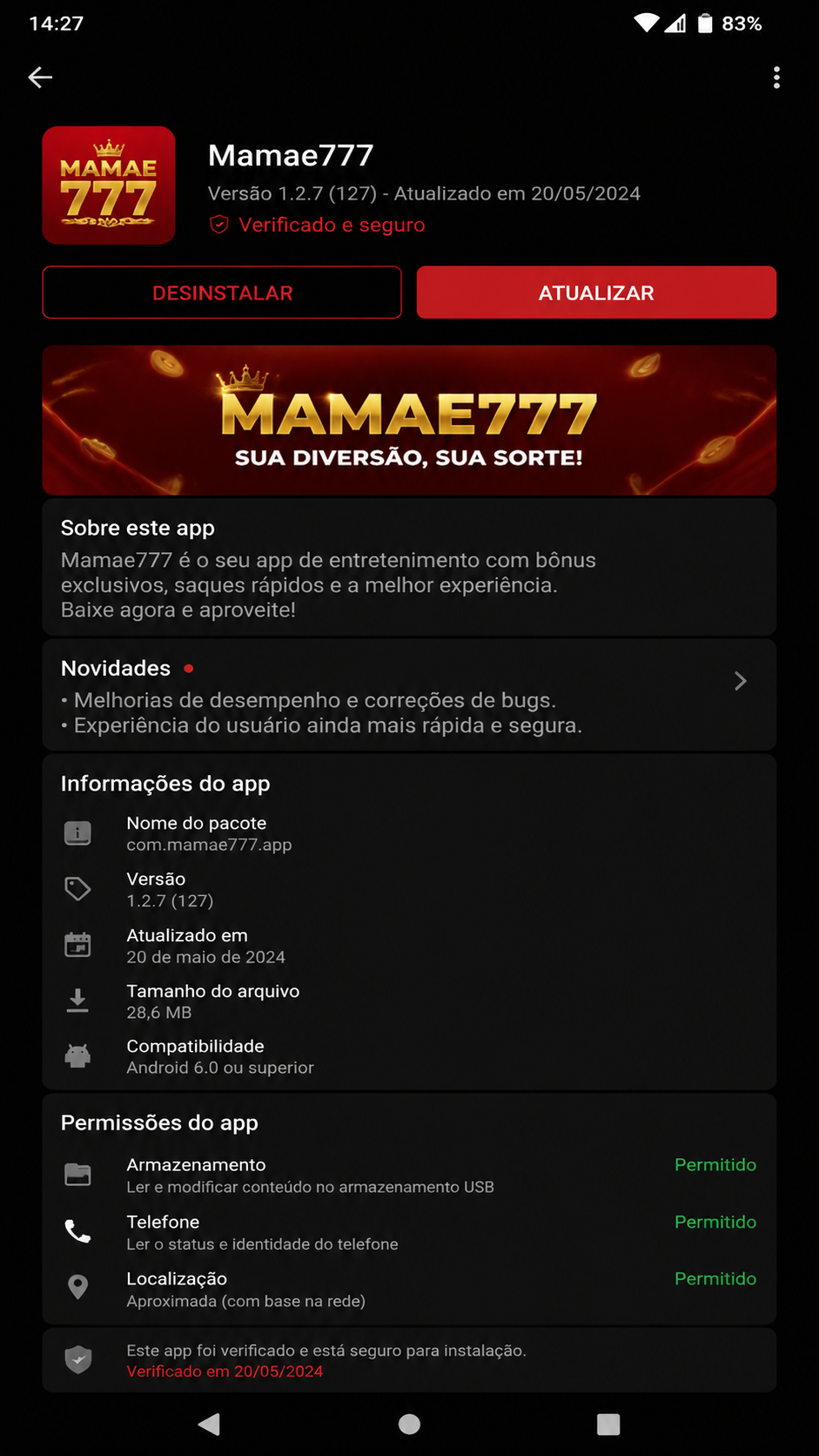 mamae777 screenshot
