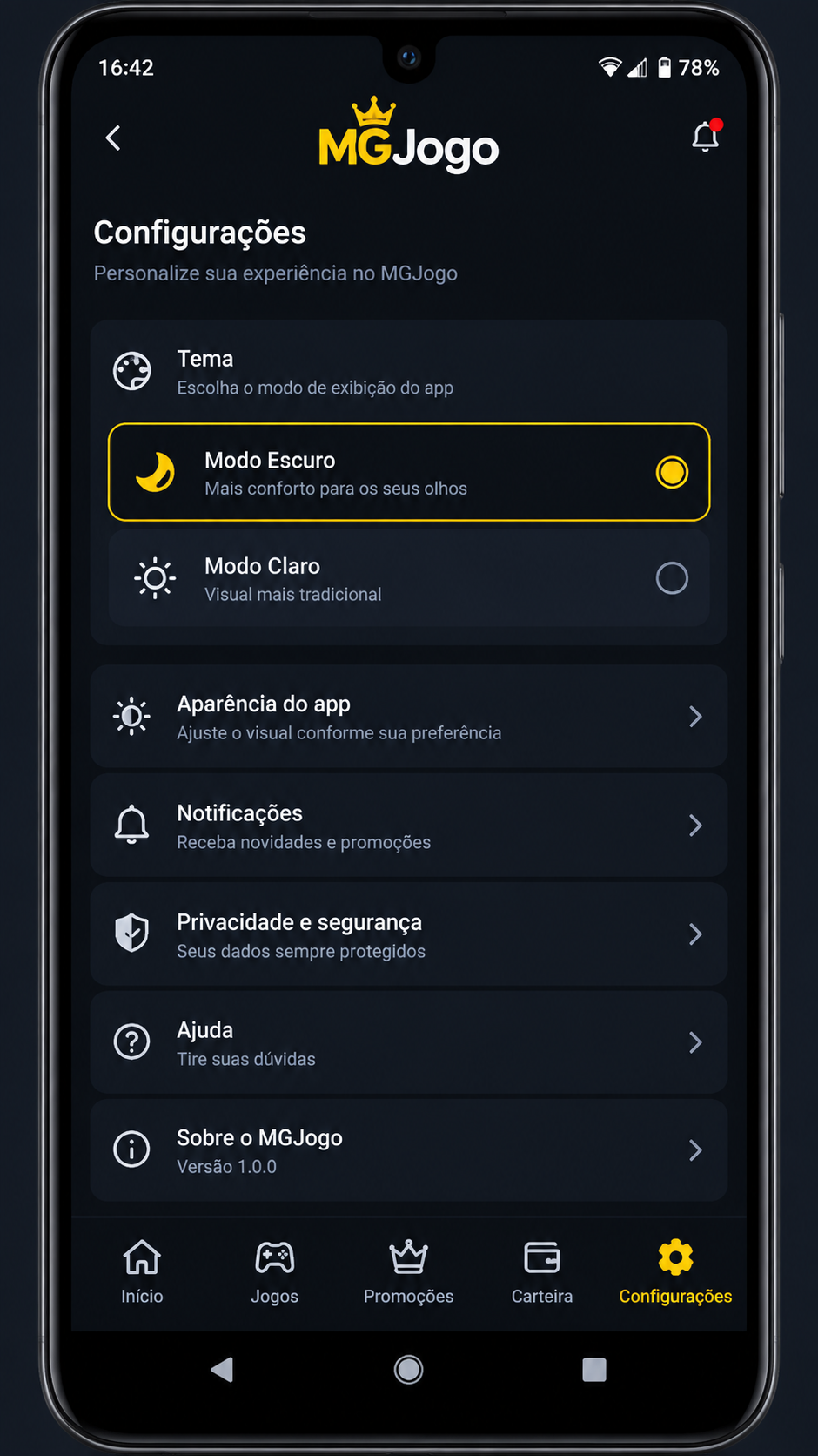 MGJogo screenshot