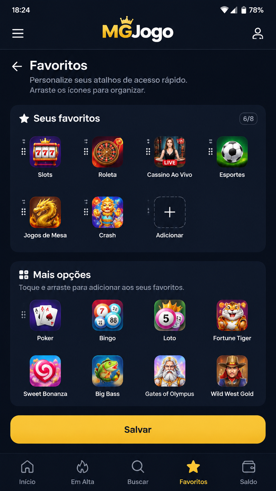 MGJogo screenshot