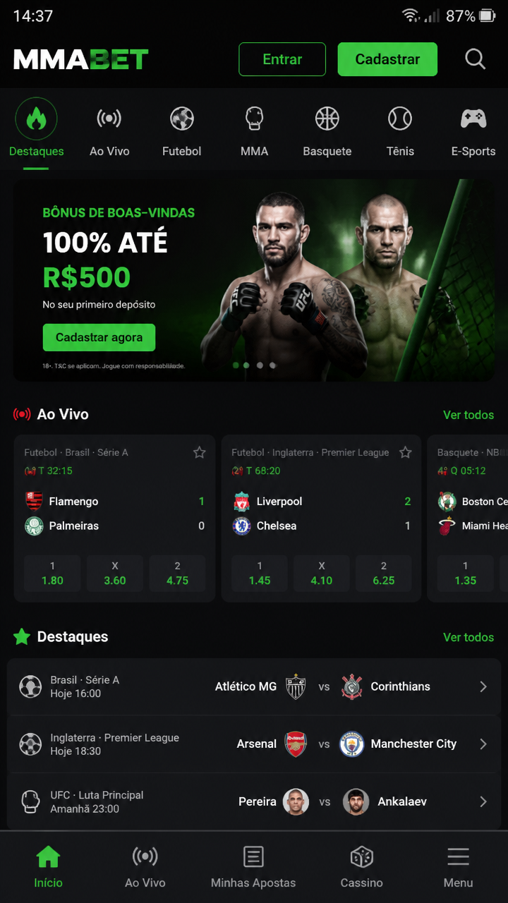 mmabet screenshot
