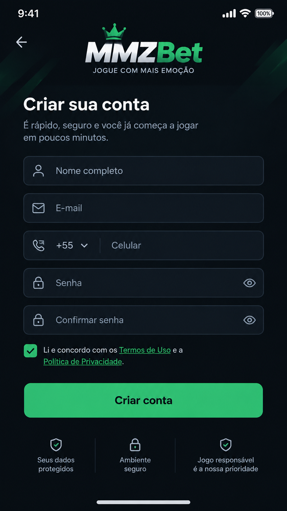 MMZBet screenshot