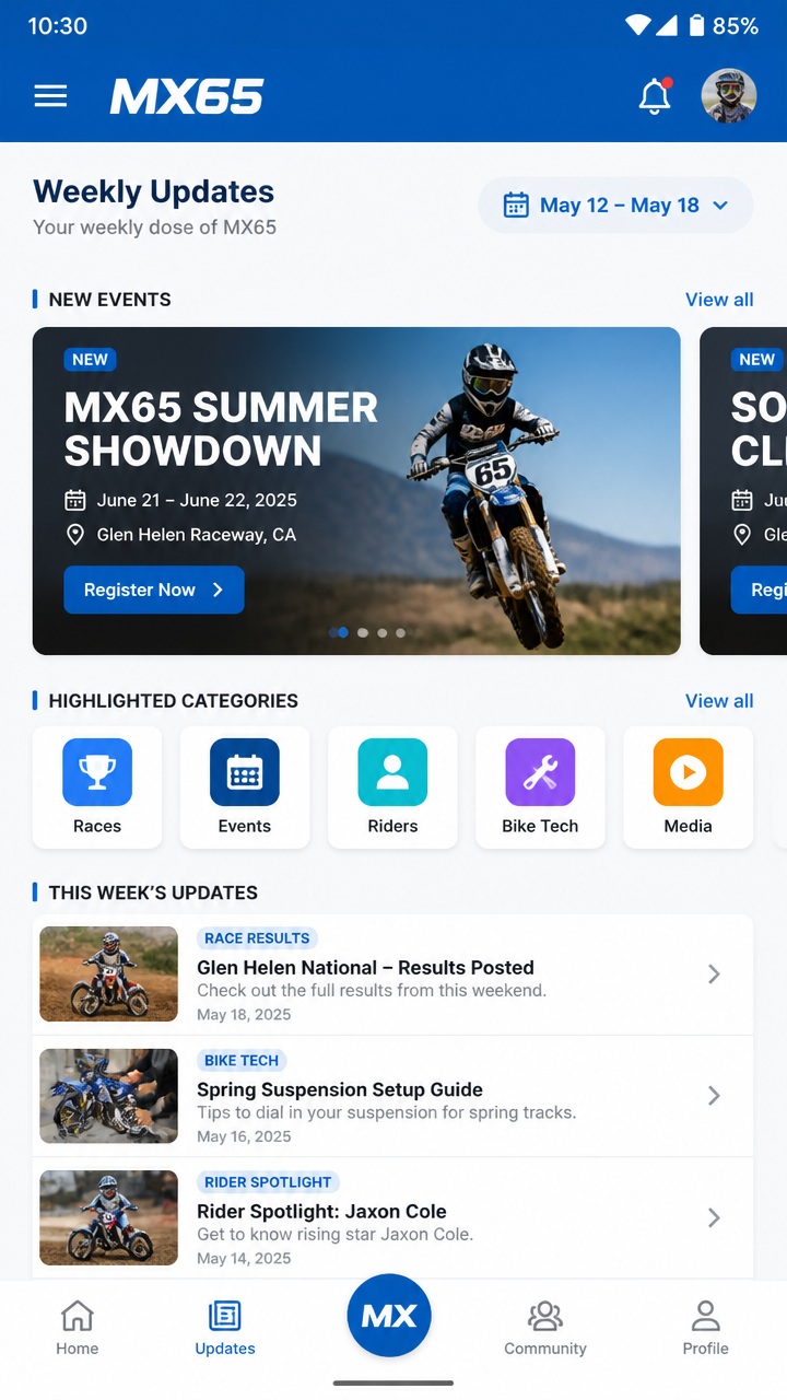 mx65 screenshot