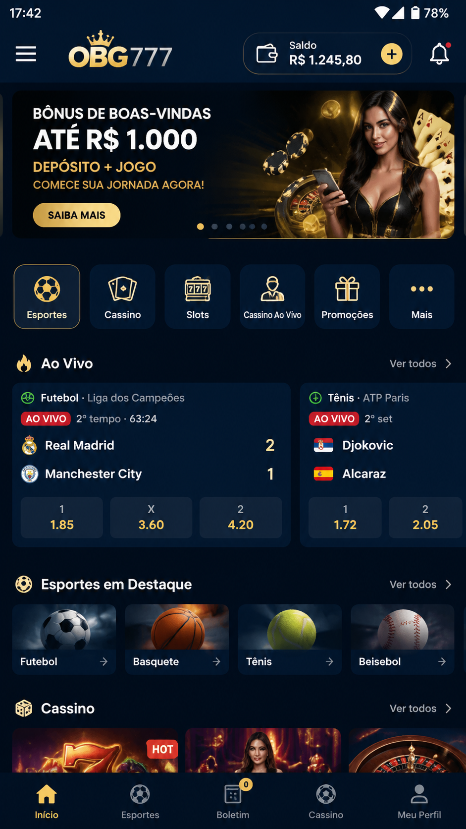 obg777 screenshot