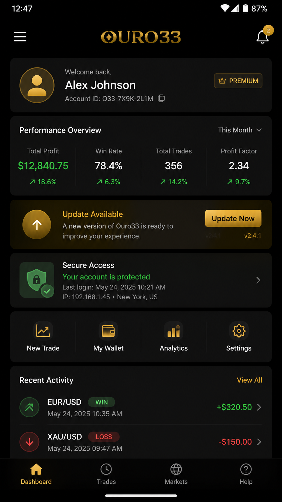 ouro33 screenshot