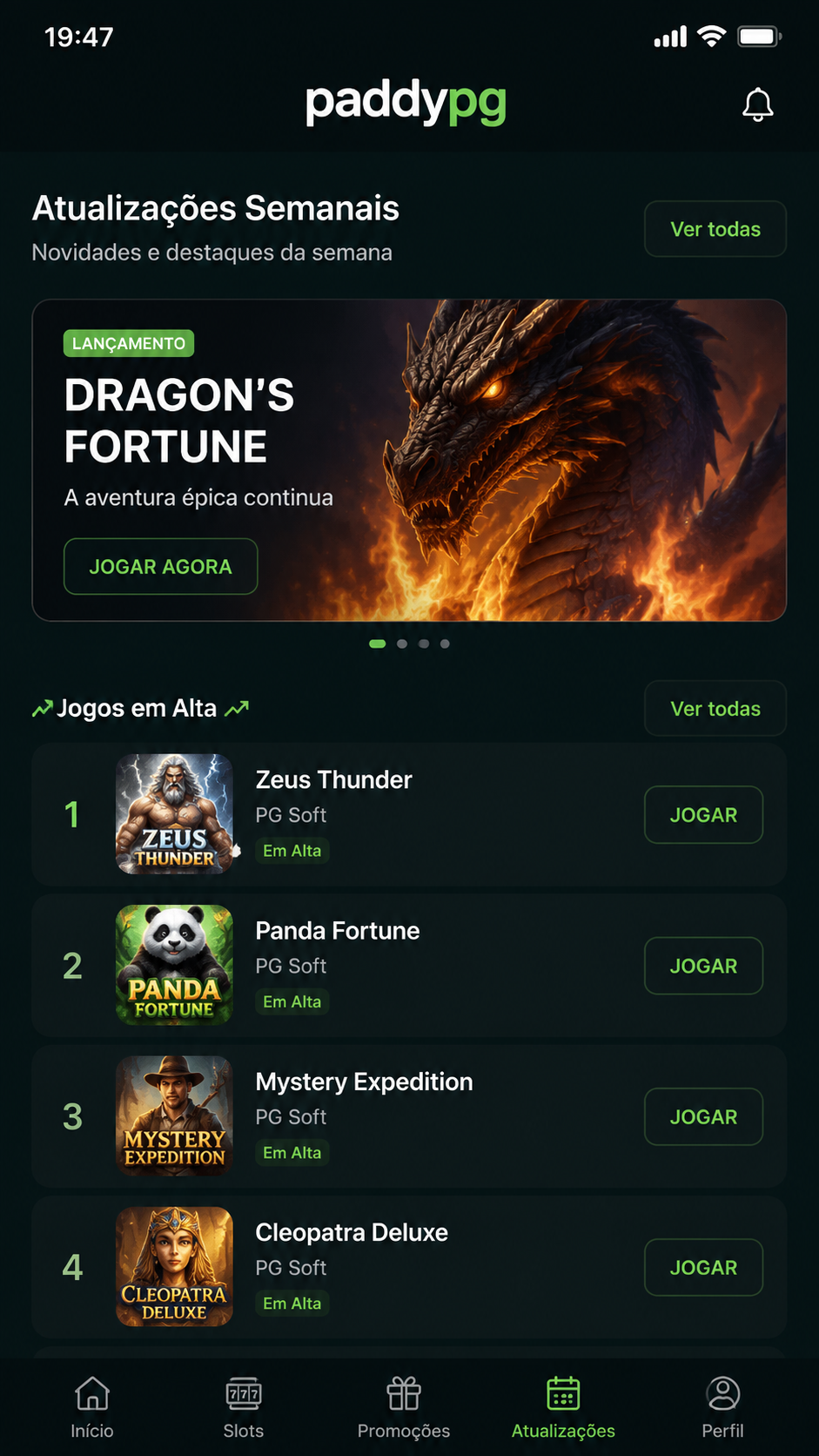 paddypg screenshot