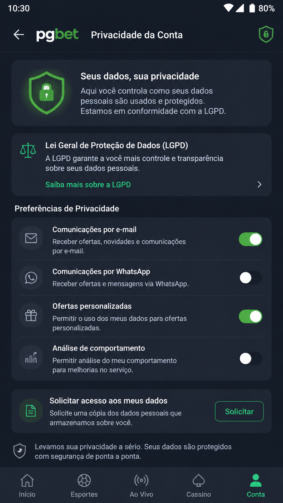 pgbet screenshot